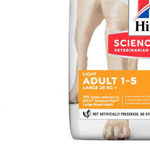 Hill´s Science Plan Canine Adult Light Large Breed Chicken 18kg 8