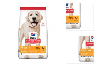 Hill´s Science Plan Canine Adult Light Large Breed Chicken 18kg 3