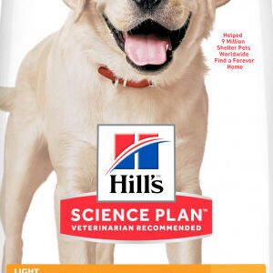 Hill´s Science Plan Canine Adult Light Large Breed Chicken 18kg 5