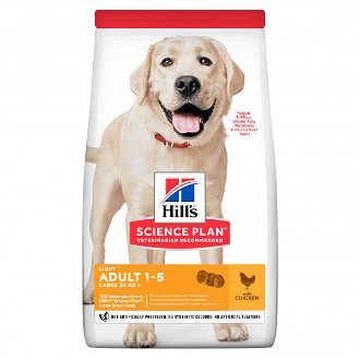 Hill´s Science Plan Canine Adult Light Large Breed Chicken 18kg 2