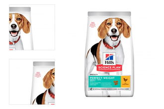 Hill´s Science Plan Canine Adult Perfect Weight Medium Chicken 12kg 4