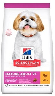 Hill´s Science Plan Canine Mature Adult 7+ Senior Vitality Small & Mini Chicken 6kg