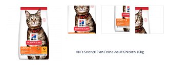 Hill´s Science Plan Feline Adult Chicken 10kg 1