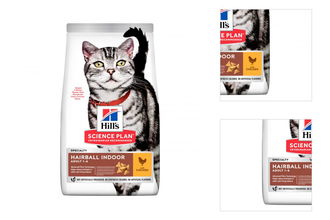 Hill´s Science Plan Feline Adult "HBC for indoor cats" Chicken 10kg 3