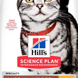 Hill´s Science Plan Feline Adult "HBC for indoor cats" Chicken 10kg 5