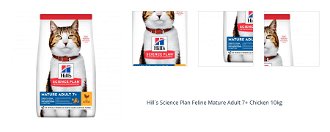 Hill´s Science Plan Feline Mature Adult 7+ Chicken 10kg 1