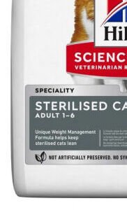 Hill´s Science Plan Feline Young Adult Sterilised Cat Chicken 10kg 8