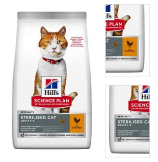 Hill´s Science Plan Feline Young Adult Sterilised Cat Chicken 10kg 3