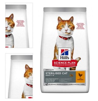 Hill´s Science Plan Feline Young Adult Sterilised Cat Chicken 10kg 4