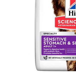 Hill´s Science Plan granuly Feline Adult Sensitive Stomach & Skin Chicken 7 kg 8