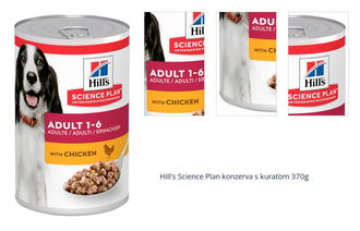 Hill's Science Plan konzerva s kuraťom 370 g 1