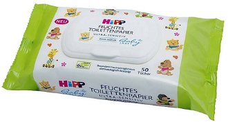 HIPP BABYSANFT Vlhčený toaletný papier 50 ks