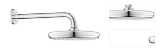 Hlavová sprcha Grohe New Tempesta Classic vrátane sprchového ramená chróm 26412000 3