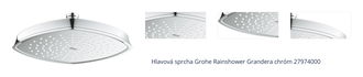 Hlavová sprcha Grohe Rainshower Grandera chróm 27974000 1