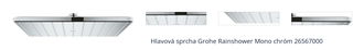 Hlavová sprcha Grohe Rainshower Mono chróm 26567000 1