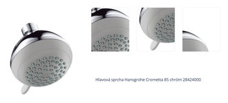 Hlavová sprcha Hansgrohe Crometta 85 chróm 28424000 1