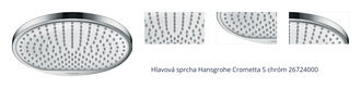 Hlavová sprcha Hansgrohe Crometta S chróm 26724000 1