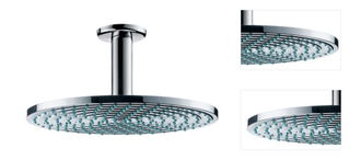 Hlavová sprcha Hansgrohe Raindance S strop vrátane sprchového ramená chróm 27463000 3