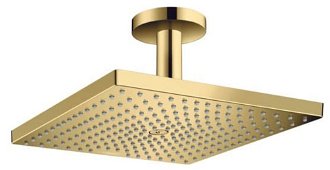 Hlavová sprcha Hansgrohe Raindance strop vrátane sprchového ramená leštený vzhľad zlata 26250990 2
