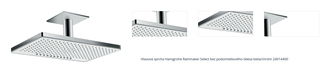 Hlavová sprcha Hansgrohe Rainmaker Select bez podomietkového telesa biela/chróm 24014400 1