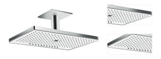 Hlavová sprcha Hansgrohe Rainmaker Select bez podomietkového telesa biela/chróm 24016400 3