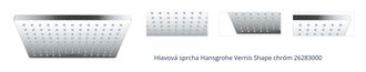 Hlavová sprcha Hansgrohe Vernis Shape chróm 26283000 1