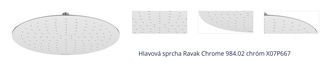 Hlavová sprcha Ravak Chrome 984.02 chróm X07P667 1