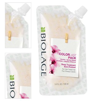 Hĺbková starostlivosť pre farbené vlasy Biolage ColorLast Pack - 100 ml + darček zadarmo 4
