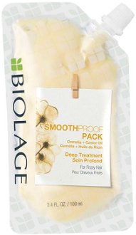Hĺbková starostlivosť pre vlasy so sklonom ku krepovateniu Biolage SmoothProof Pack - 100 ml + darček zadarmo