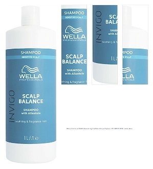 Hĺbkovo čistiaci šampón Wella Professionals Invigo Scalp Balance Shampoo Only Scalp - 1000 ml (99350169998) + darček zadarmo 1