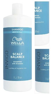 Hĺbkovo čistiaci šampón Wella Professionals Invigo Scalp Balance Shampoo Only Scalp - 1000 ml (99350169998) + darček zadarmo 3