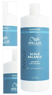 Hĺbkovo čistiaci šampón Wella Professionals Invigo Scalp Balance Shampoo Only Scalp - 1000 ml (99350169998) + darček zadarmo 4