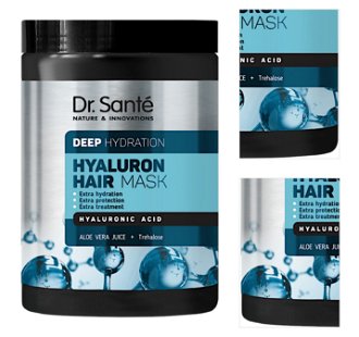 Hĺbkovo hydratačná maska Dr. Santé Hyaluron Hair - 1000 ml + DARČEK ZADARMO 3