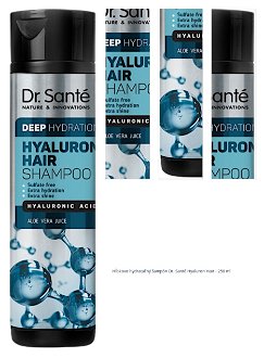 Hĺbkovo hydratačný šampón Dr. Santé Hyaluron Hair - 250 ml 1