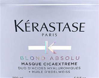 Hĺbkovo regeneračná maska pre blond vlasy Kérastase Blond Absolu Masque Cicaextreme - 200 ml + darček zadarmo 5