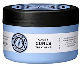 Hĺbkovo vyživujúca maska pre kučeravé a vlnité vlasy Maria Nila Coils  a  Curls Treatment - 250 ml (3671) + darček zadarmo 2