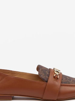 Hnedé dámske kožené mokasíny Michael Kors Tiffanie Loafer 5