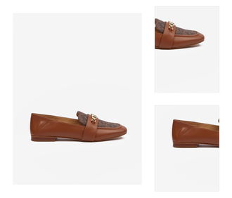 Hnedé dámske kožené mokasíny Michael Kors Tiffanie Loafer 3