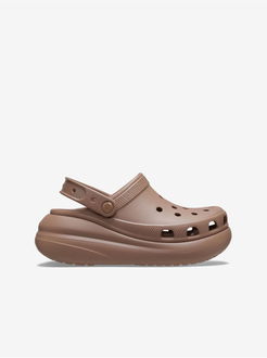 Hnedé dámske šľapky Crocs 2