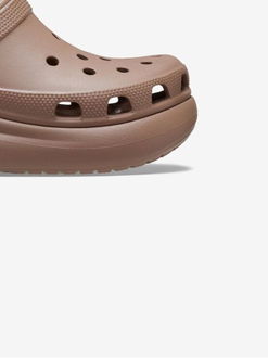 Hnedé dámske šľapky Crocs 9