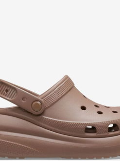 Hnedé dámske šľapky Crocs 5