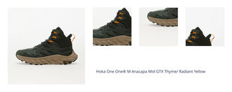 Hoka One One® M Anacapa Mid GTX Thyme/ Radiant Yellow 1