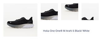 Hoka One One® M Arahi 6 Black/ White 1