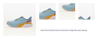 Hoka One One® M Arahi 6 Summer Song/ Mountain Spring 1