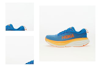 Hoka One One® M Bondi 8 Coastal Sky/ Vibrant Orange 4