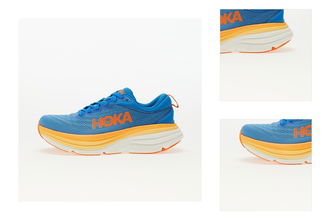 Hoka One One® M Bondi 8 Coastal Sky/ Vibrant Orange 3