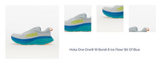 Hoka One One® M Bondi 8 Ice Flow/ Bit Of Blue 1