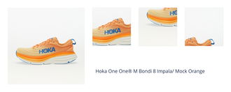 Hoka One One® M Bondi 8 Impala/ Mock Orange 1