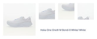 Hoka One One® M Bondi 8 White/ White 1