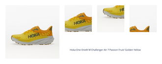 Hoka One One® M Challenger Atr 7 Passion Fruit/ Golden Yellow 1